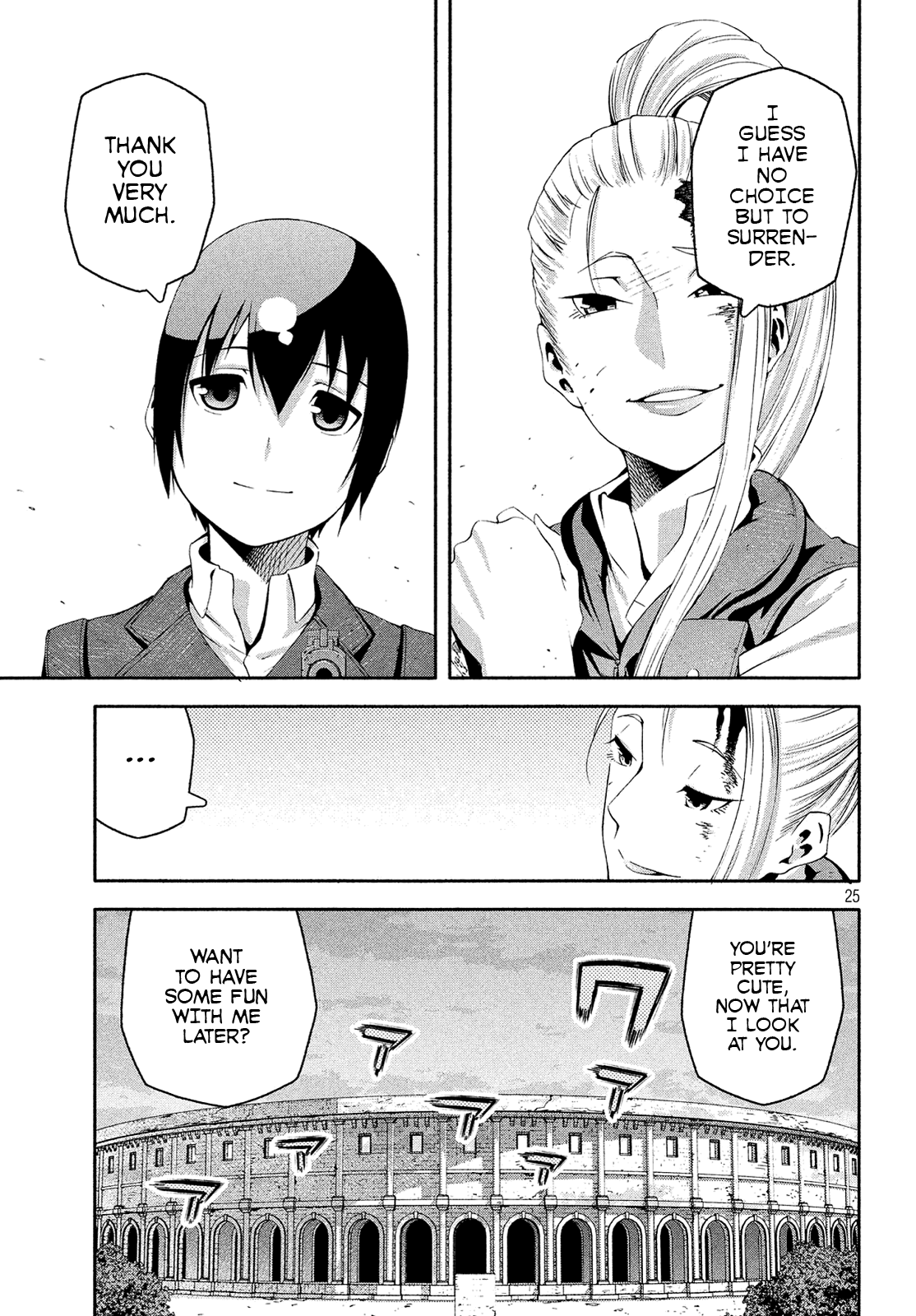 Kino's Journey (Shiomiya) Chapter 11 page 25 - Chapter 11: Coliseum -Avengers- 3/4