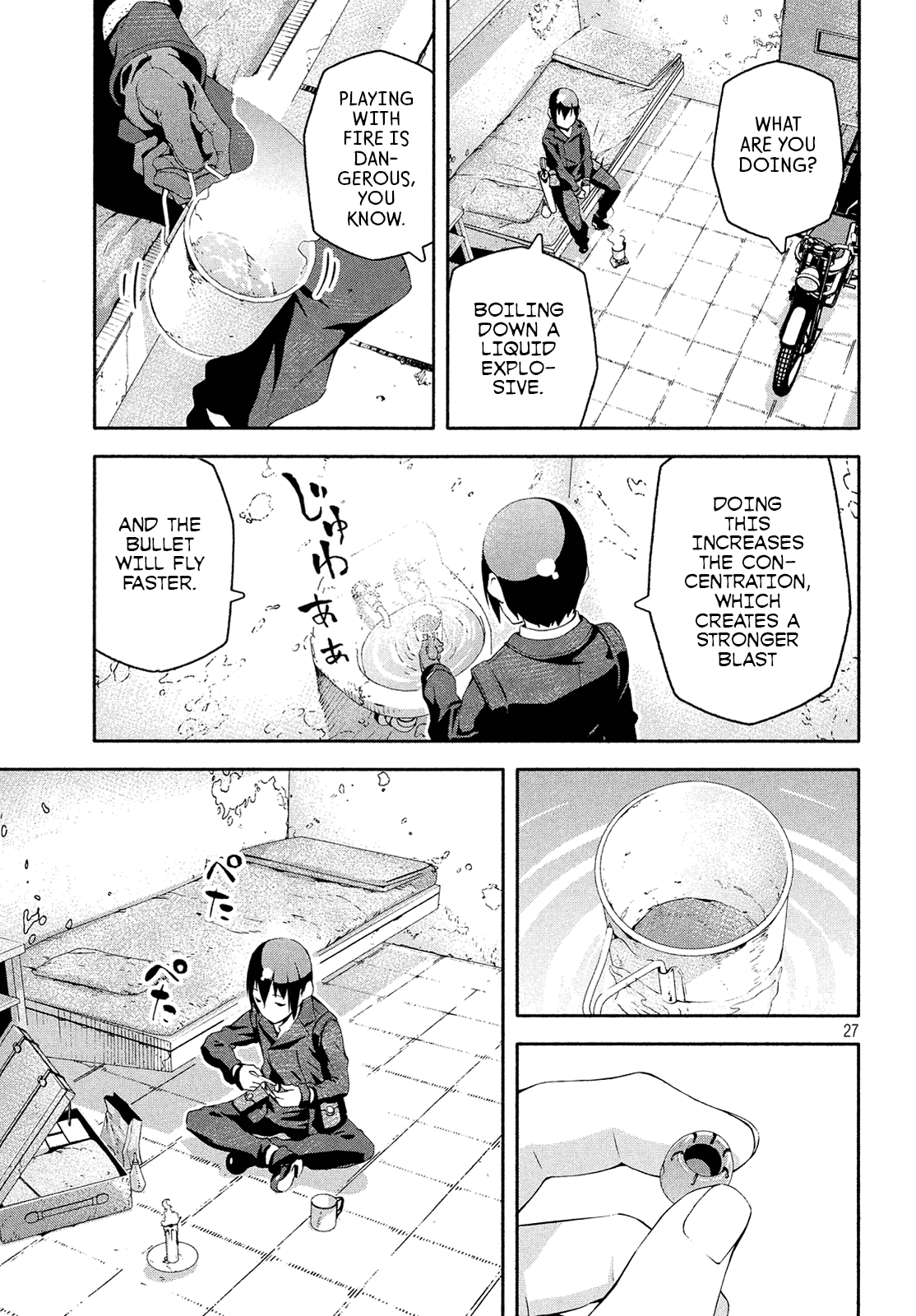 Kino's Journey (Shiomiya) Chapter 11 page 27 - Chapter 11: Coliseum -Avengers- 3/4