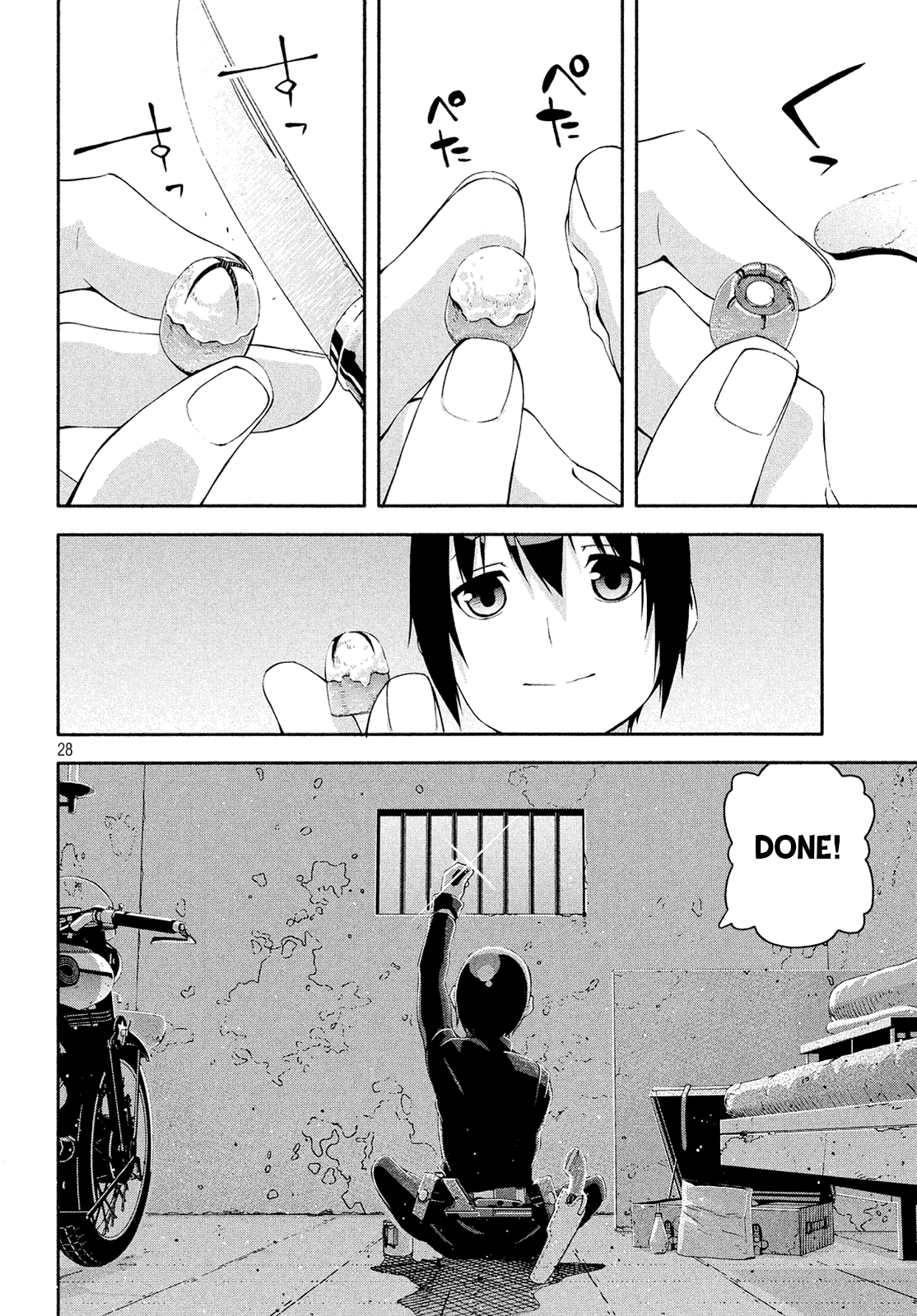 Kino's Journey (Shiomiya) Chapter 11 page 28 - Chapter 11: Coliseum -Avengers- 3/4