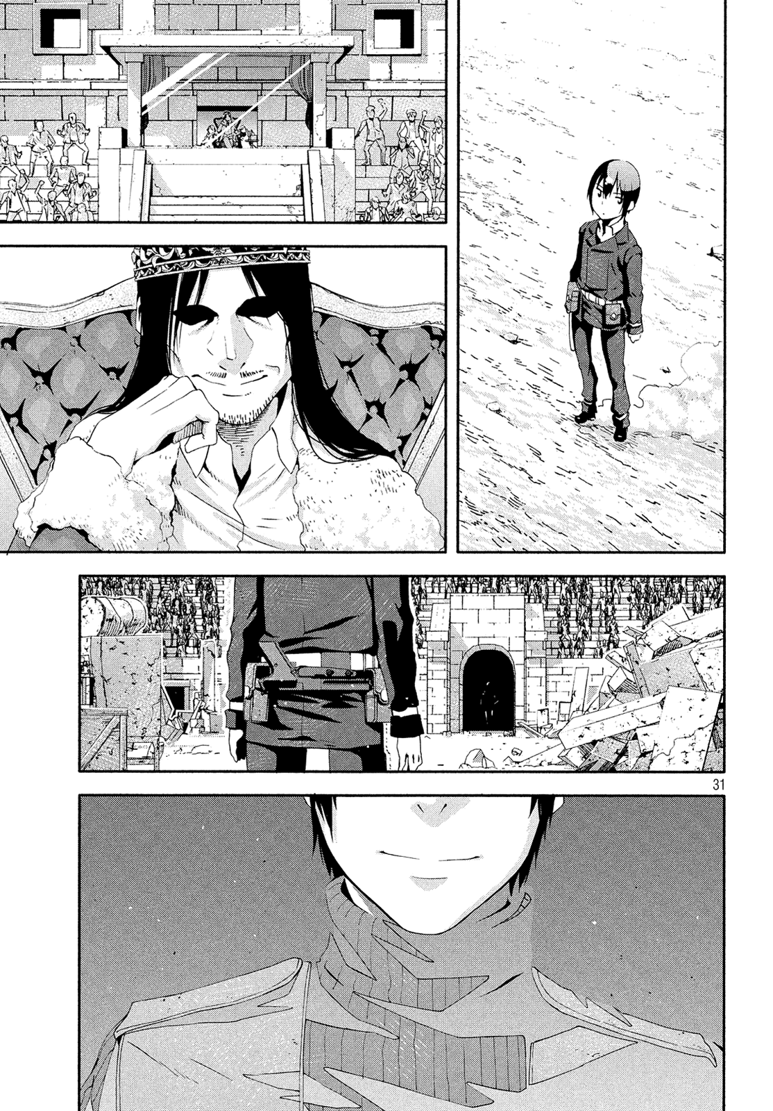 Kino's Journey (Shiomiya) Chapter 11 page 31 - Chapter 11: Coliseum -Avengers- 3/4