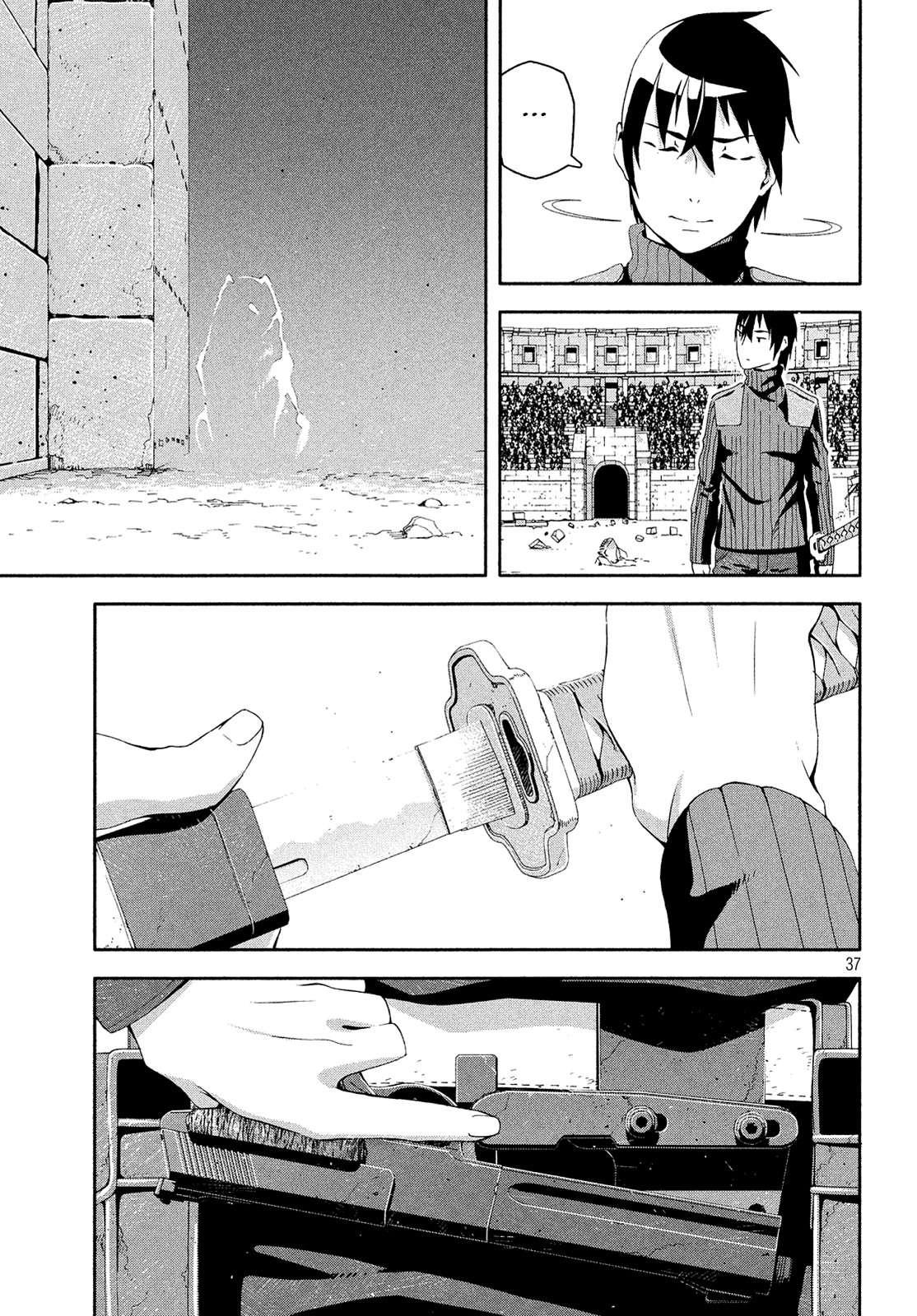 Kino's Journey (Shiomiya) Chapter 11 page 37 - Chapter 11: Coliseum -Avengers- 3/4