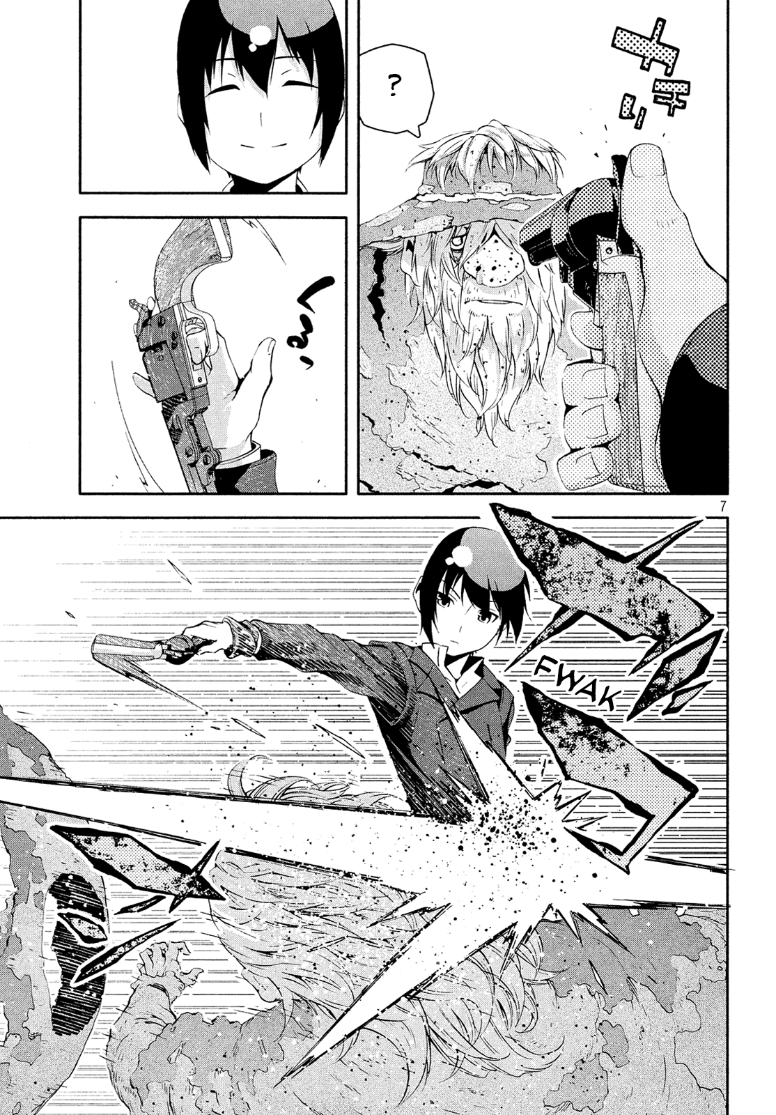 Kino's Journey (Shiomiya) Chapter 11 page 7 - Chapter 11: Coliseum -Avengers- 3/4
