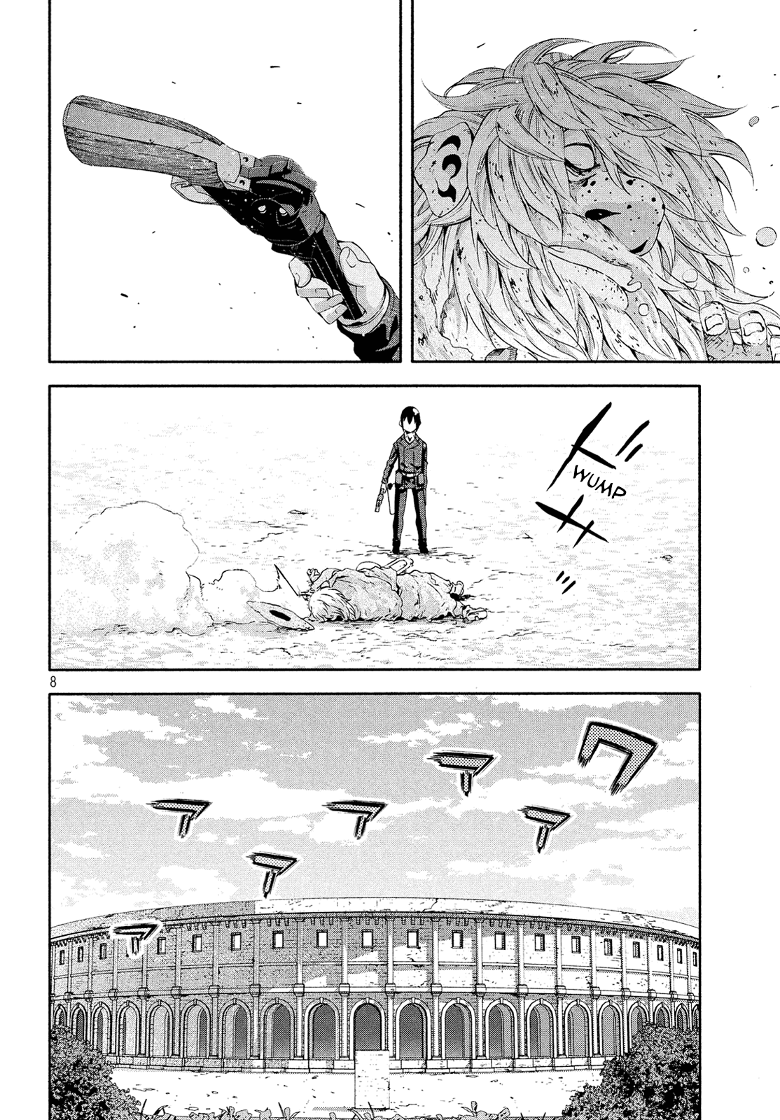 Kino's Journey (Shiomiya) Chapter 11 page 8 - Chapter 11: Coliseum -Avengers- 3/4