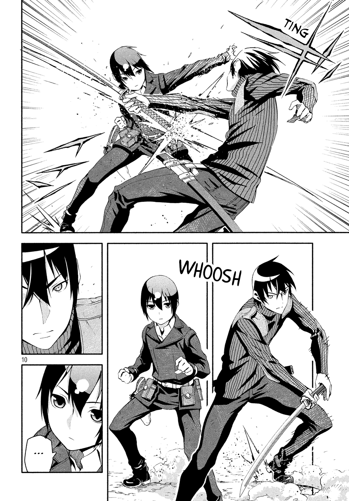 Kino's Journey (Shiomiya) Chapter 12 page 10 - Chapter 12: Coliseum -Avengers- 4/4