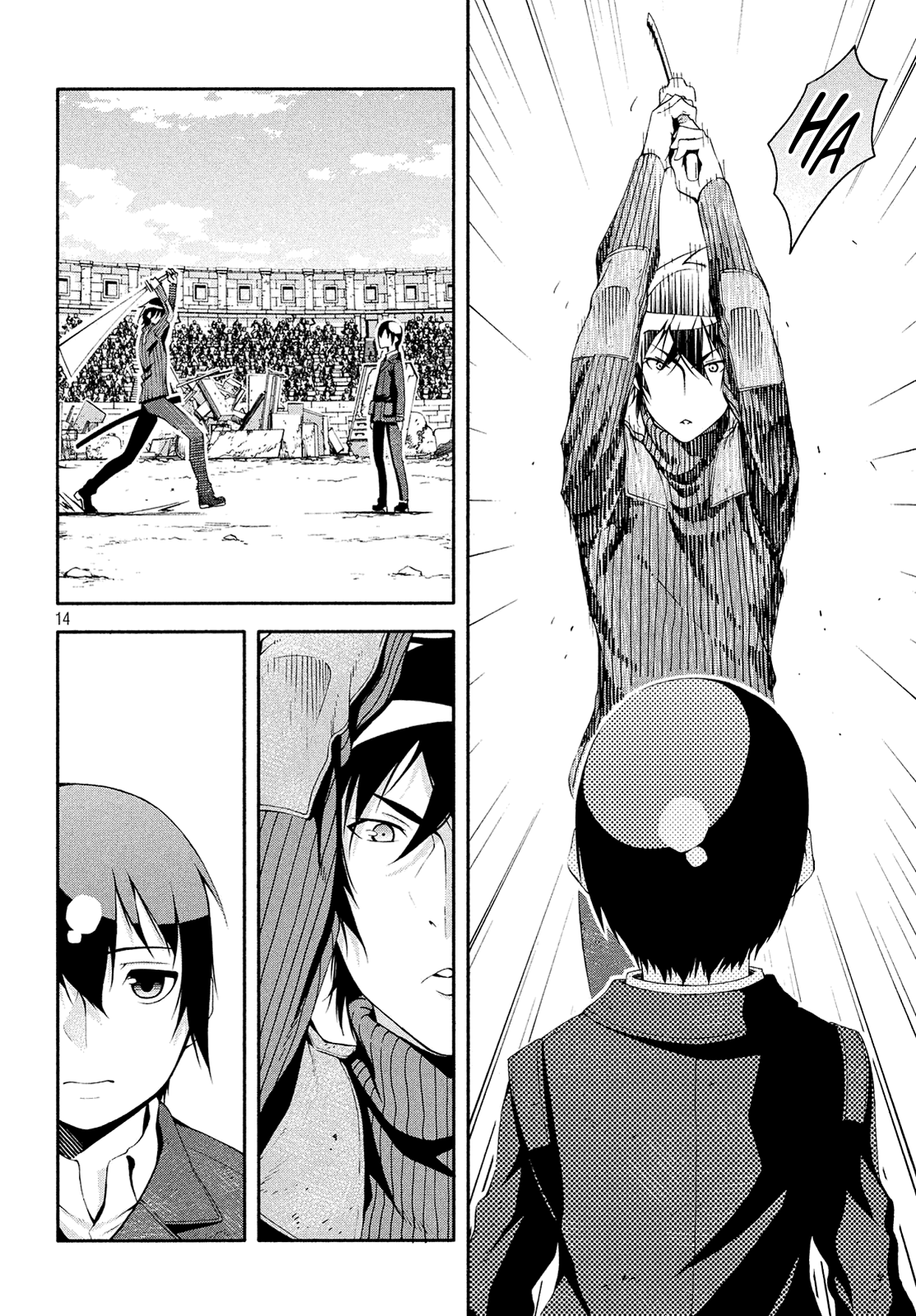 Kino's Journey (Shiomiya) Chapter 12 page 14 - Chapter 12: Coliseum -Avengers- 4/4