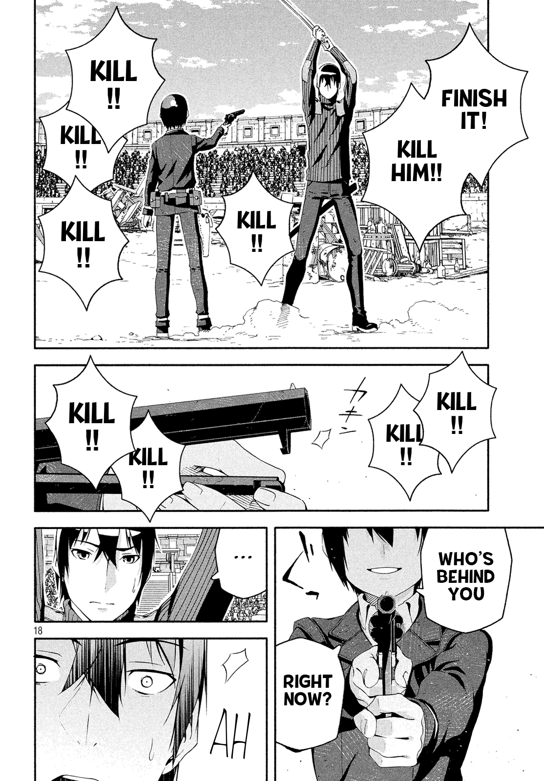 Kino's Journey (Shiomiya) Chapter 12 page 18 - Chapter 12: Coliseum -Avengers- 4/4