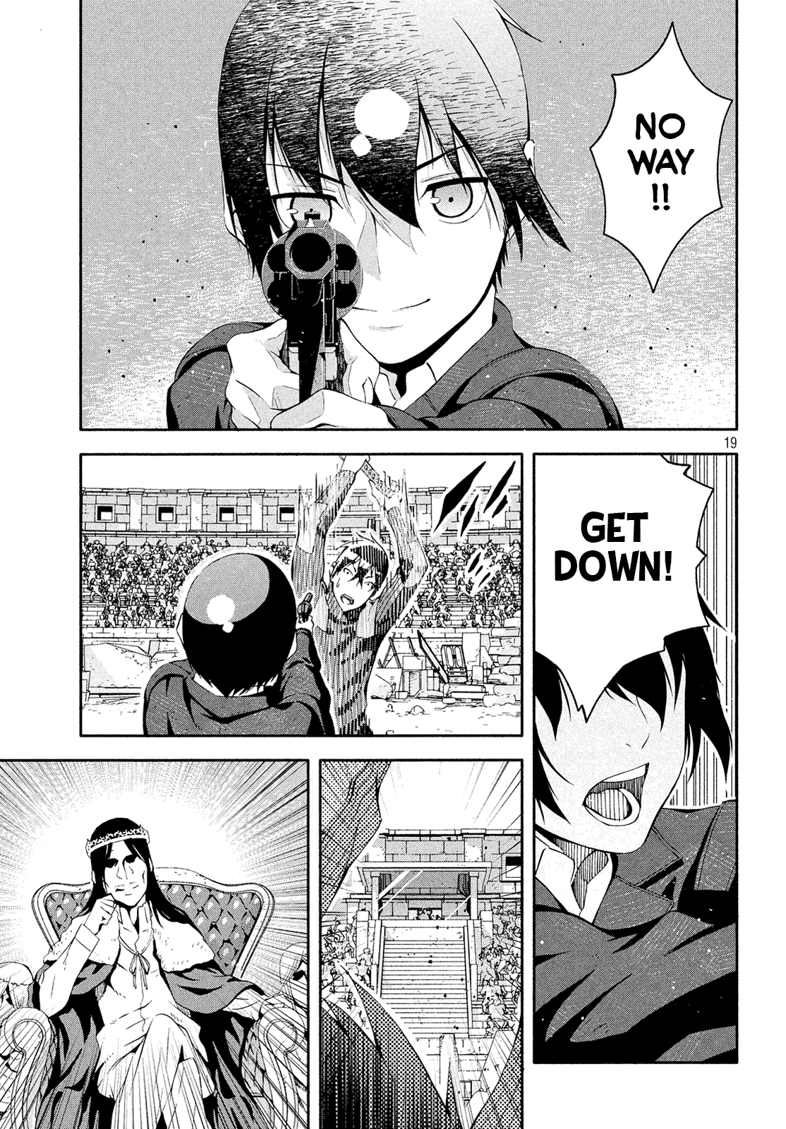 Kino's Journey (Shiomiya) Chapter 12 page 19 - Chapter 12: Coliseum -Avengers- 4/4
