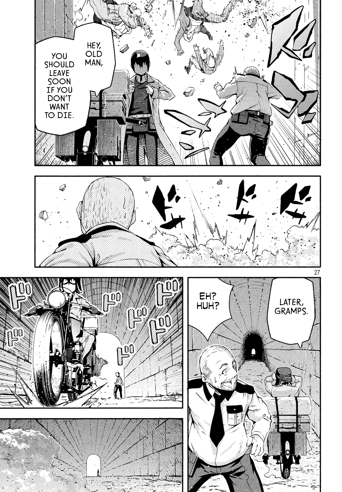 Kino's Journey (Shiomiya) Chapter 12 page 26 - Chapter 12: Coliseum -Avengers- 4/4