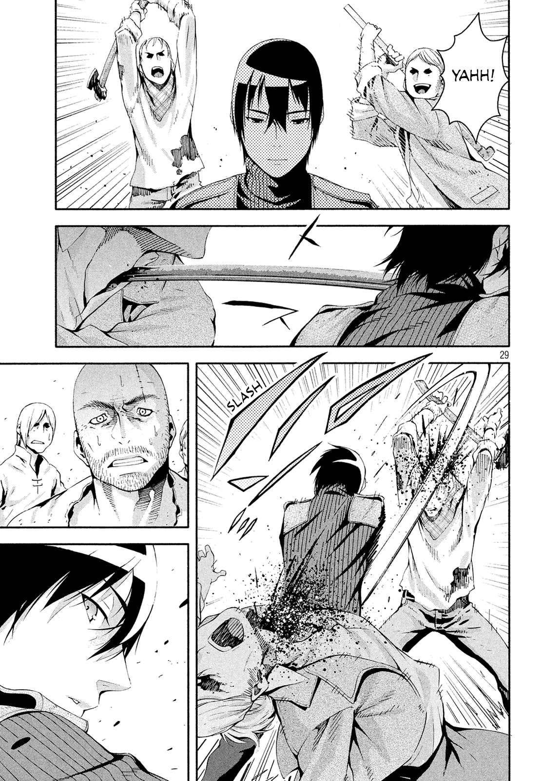 Kino's Journey (Shiomiya) Chapter 12 page 28 - Chapter 12: Coliseum -Avengers- 4/4