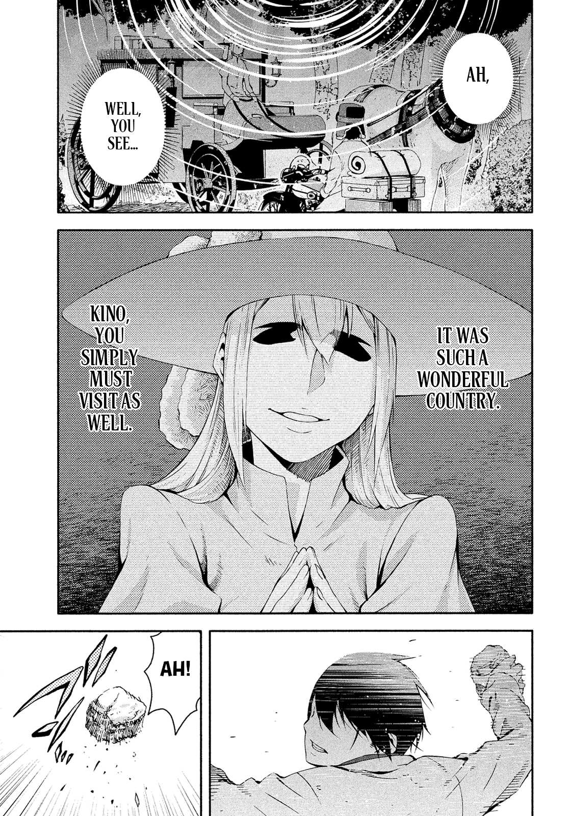 Kino's Journey (Shiomiya) Chapter 12 page 32 - Chapter 12: Coliseum -Avengers- 4/4