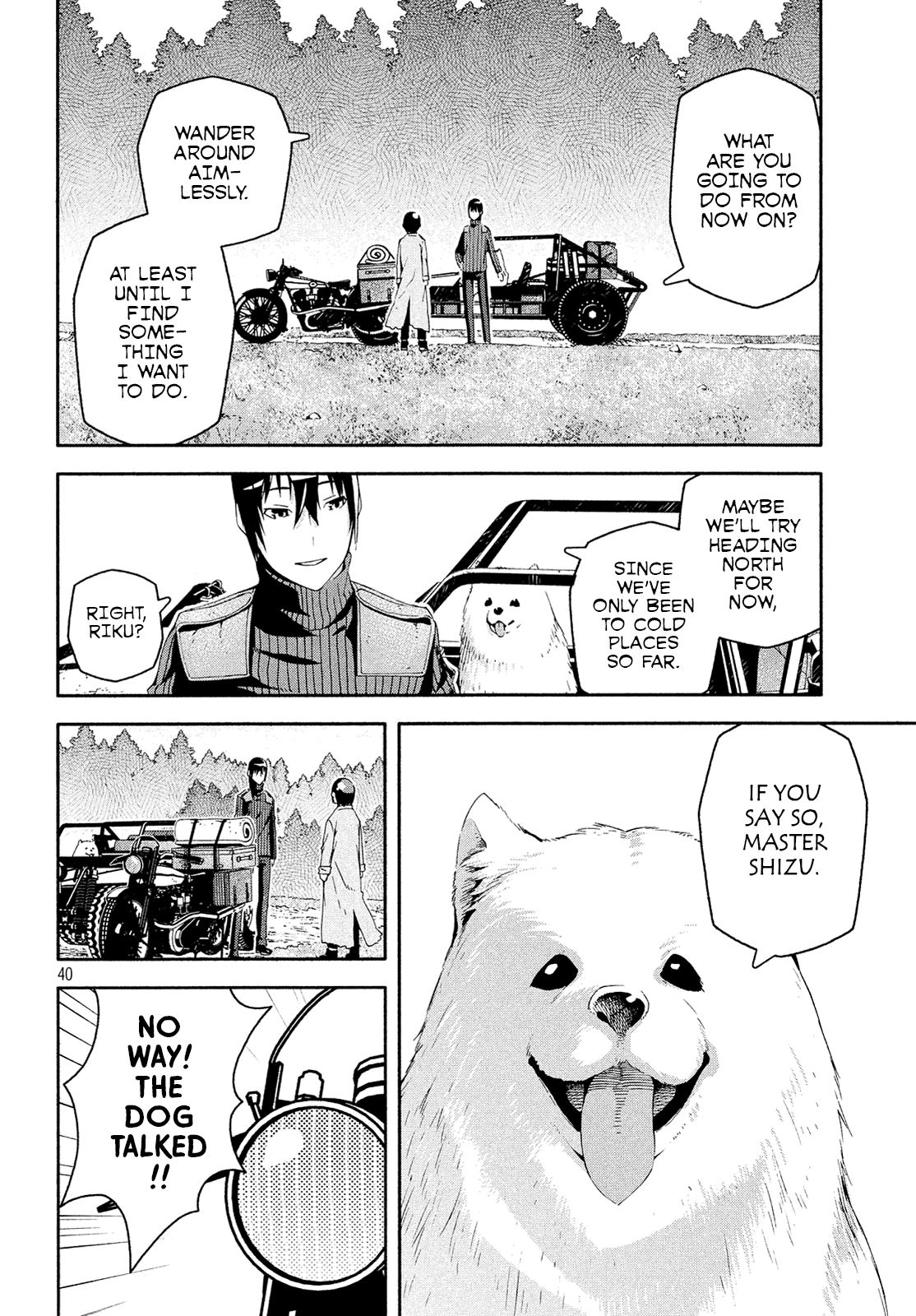 Kino's Journey (Shiomiya) Chapter 12 page 39 - Chapter 12: Coliseum -Avengers- 4/4