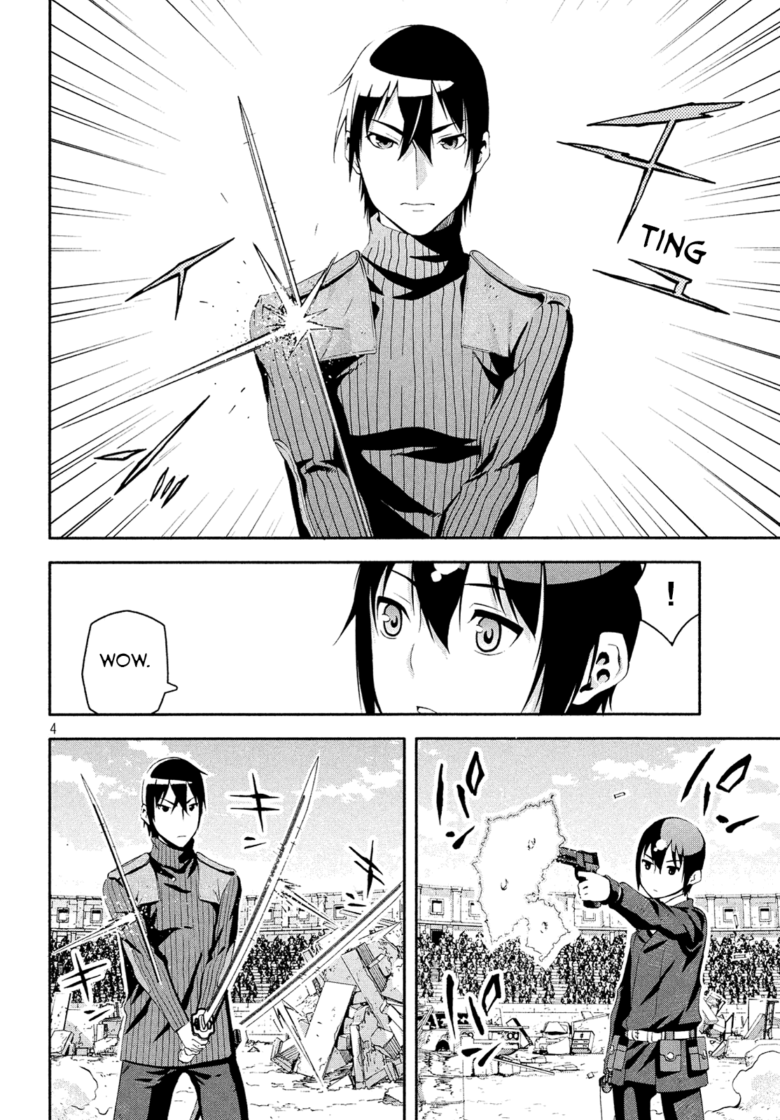 Kino's Journey (Shiomiya) Chapter 12 page 4 - Chapter 12: Coliseum -Avengers- 4/4