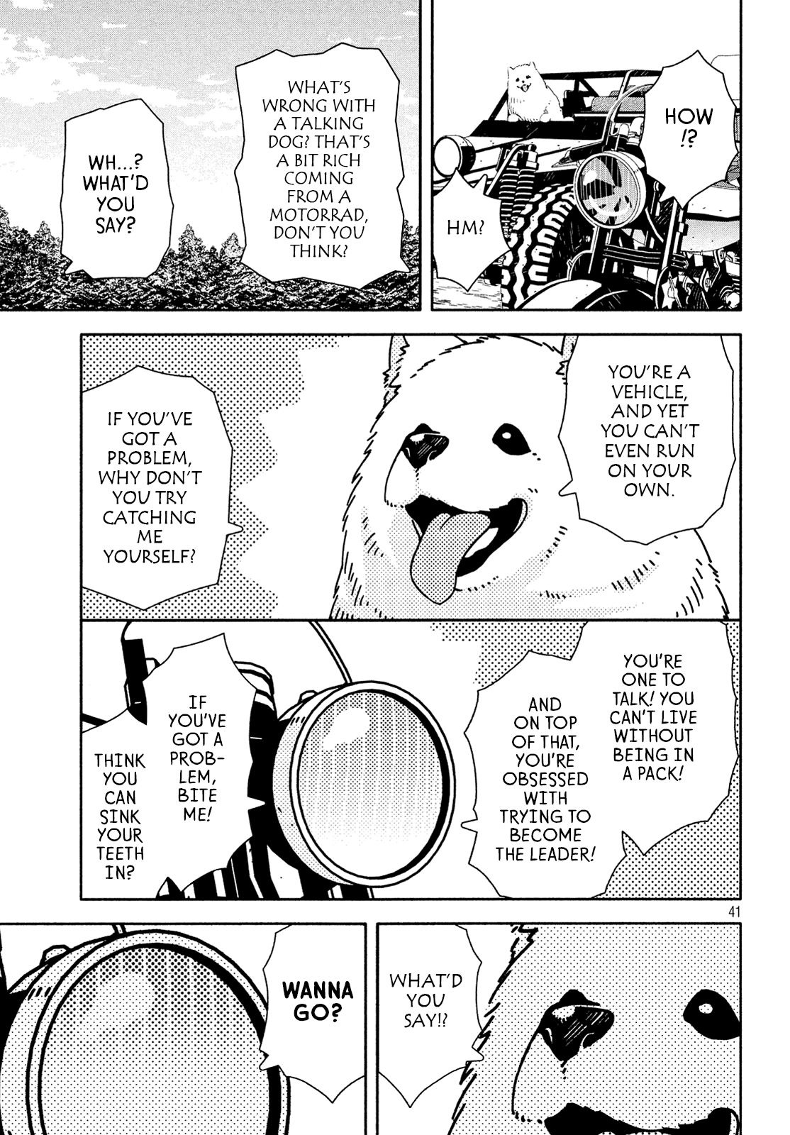 Kino's Journey (Shiomiya) Chapter 12 page 40 - Chapter 12: Coliseum -Avengers- 4/4
