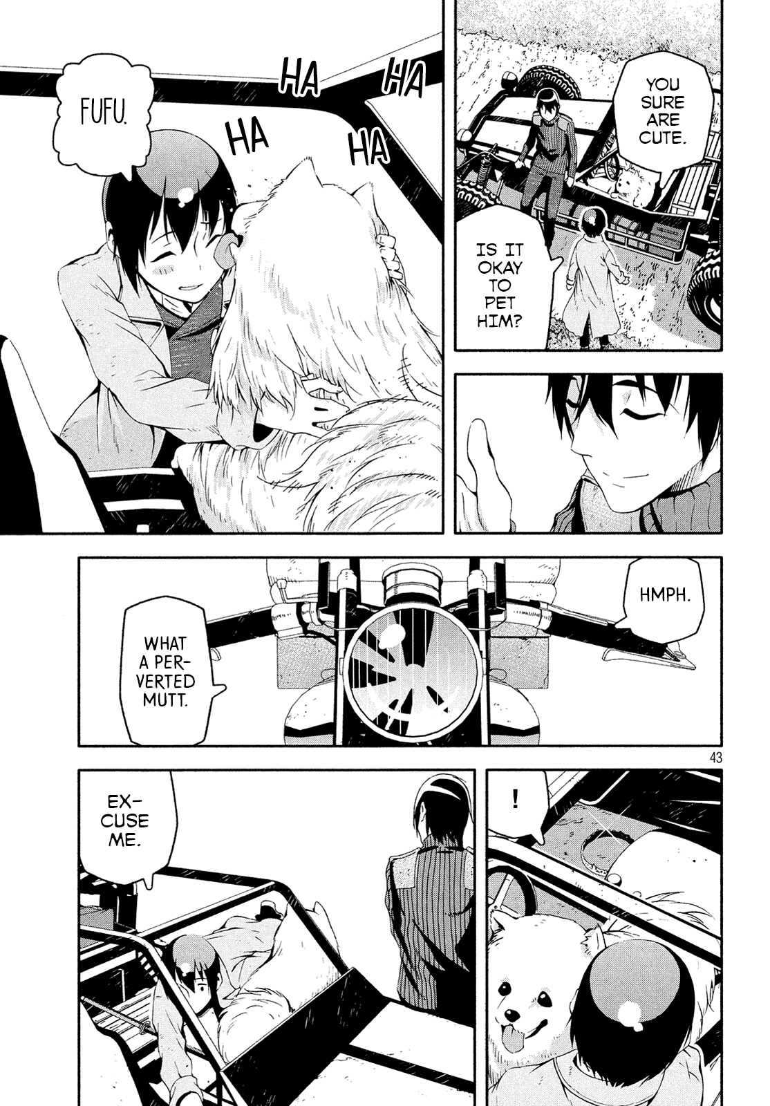 Kino's Journey (Shiomiya) Chapter 12 page 42 - Chapter 12: Coliseum -Avengers- 4/4