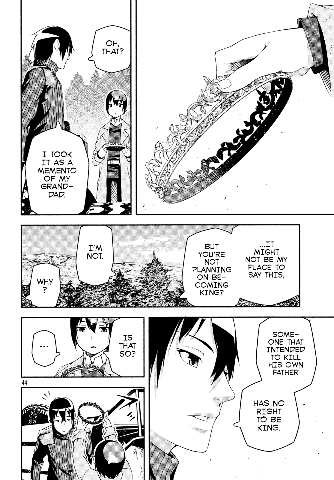 Kino's Journey (Shiomiya) Chapter 12 page 43 - Chapter 12: Coliseum -Avengers- 4/4