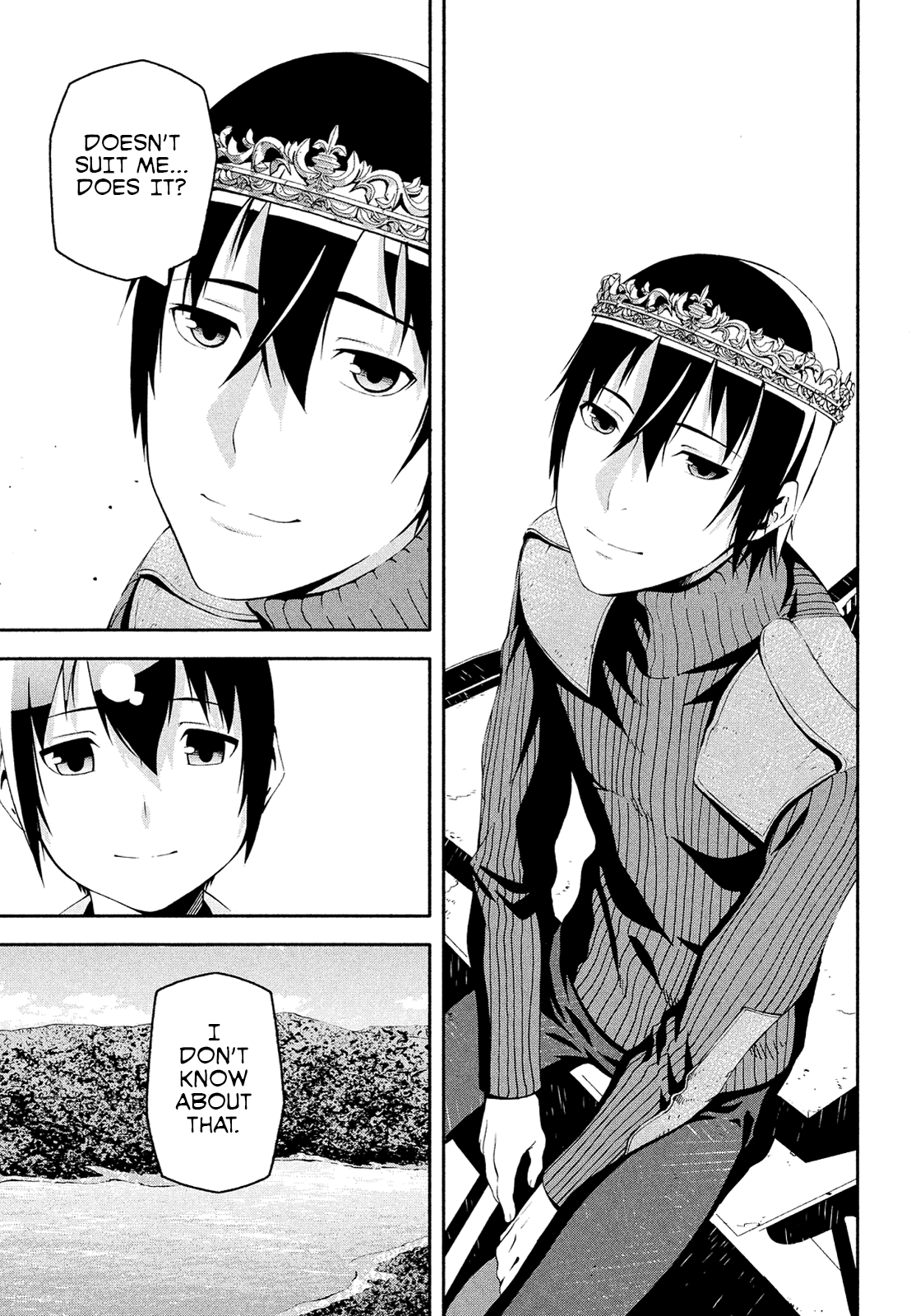 Kino's Journey (Shiomiya) Chapter 12 page 44 - Chapter 12: Coliseum -Avengers- 4/4