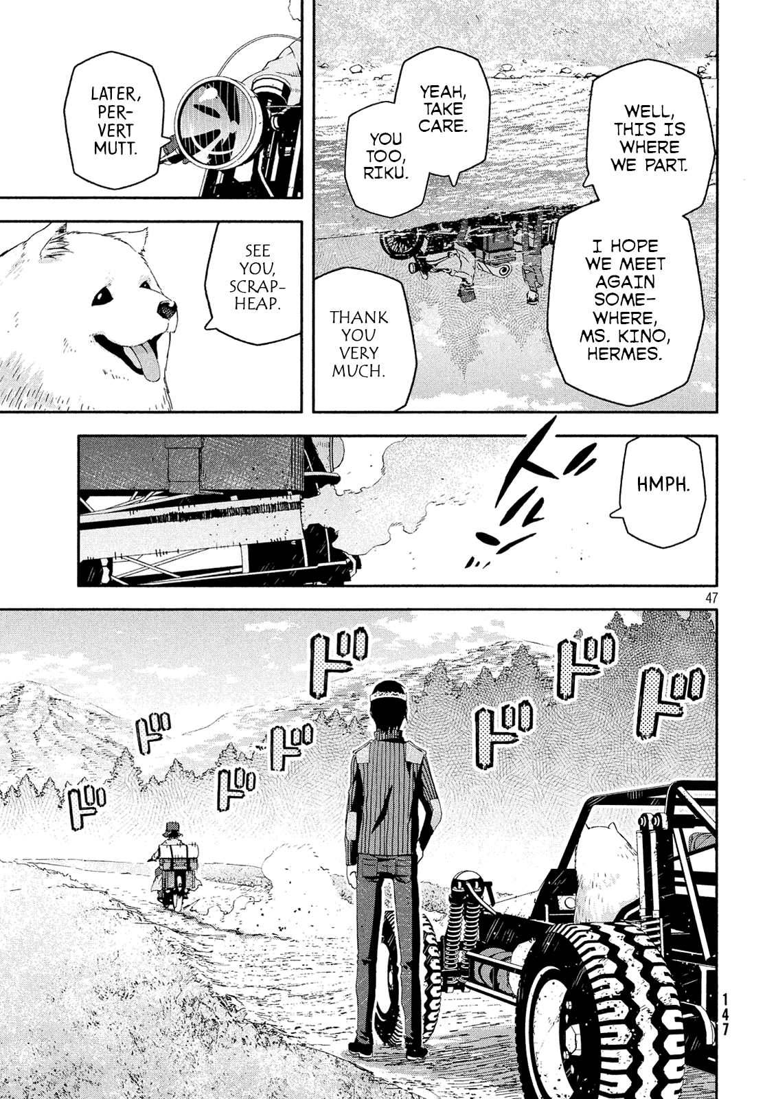 Kino's Journey (Shiomiya) Chapter 12 page 46 - Chapter 12: Coliseum -Avengers- 4/4