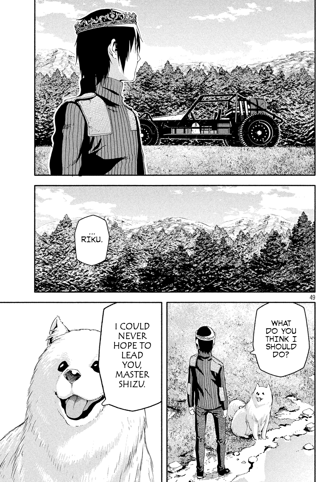Kino's Journey (Shiomiya) Chapter 12 page 48 - Chapter 12: Coliseum -Avengers- 4/4