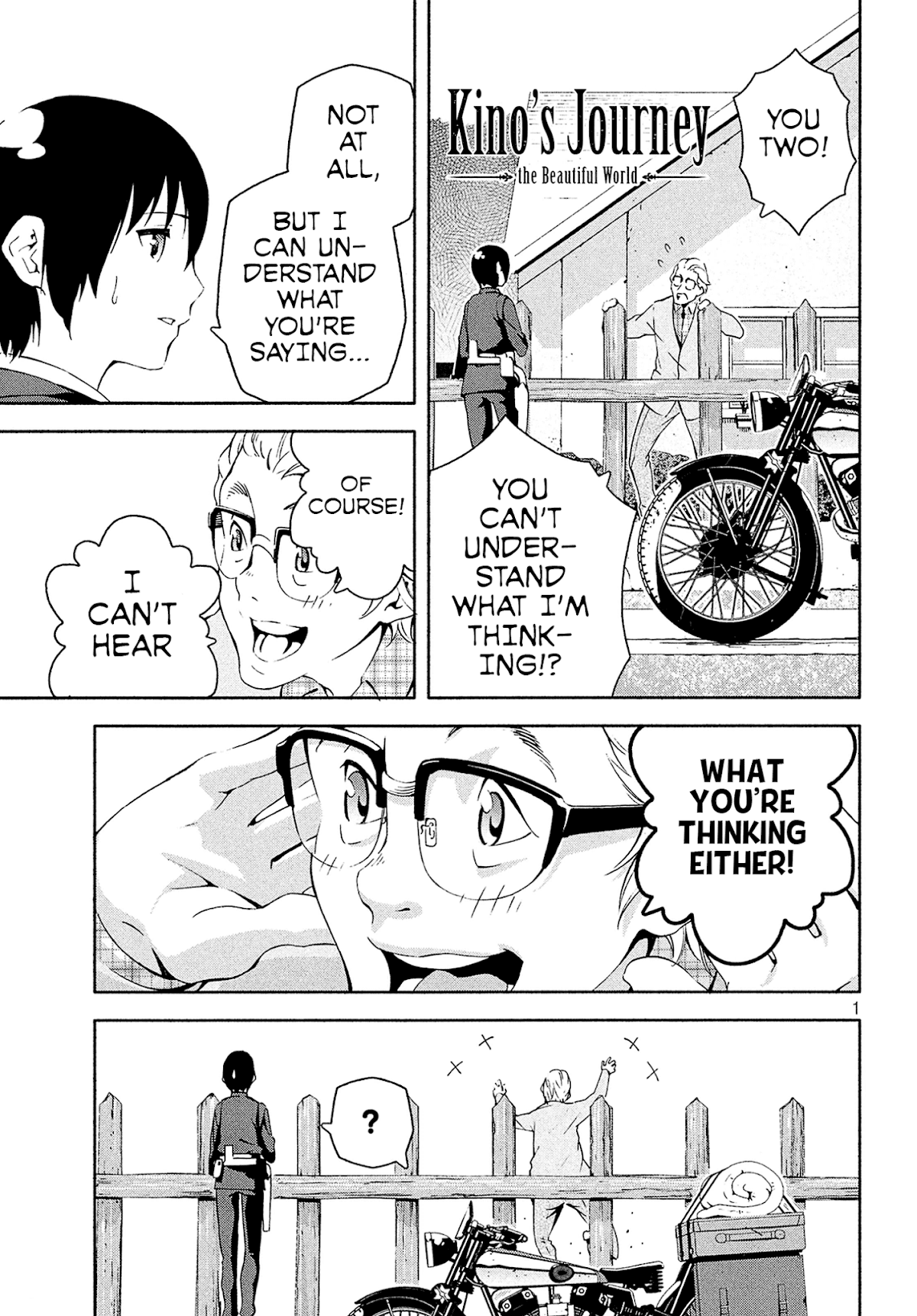 Kino's Journey (Shiomiya) Chapter 3 page 1 - Chapter 3: Land of Visible Pain -I See You.- 2/2