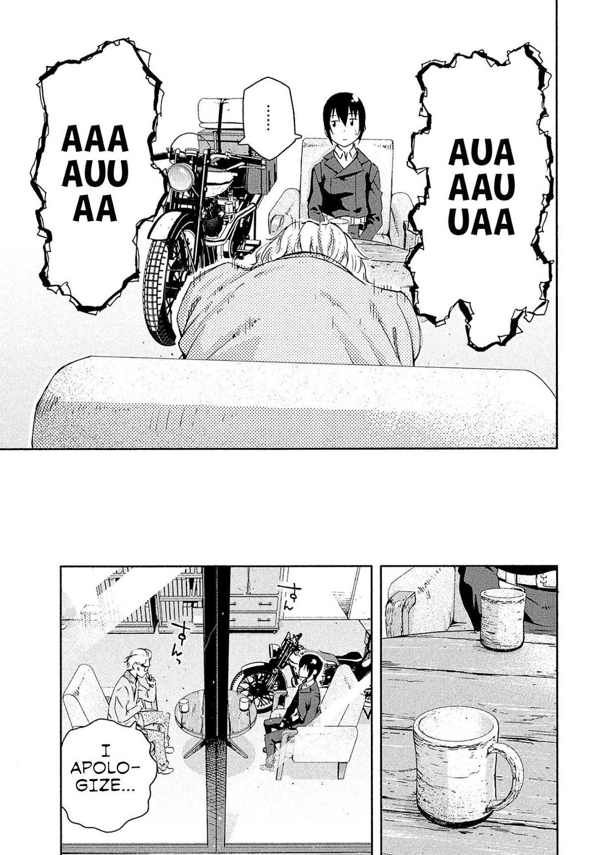 Kino's Journey (Shiomiya) Chapter 3 page 7 - Chapter 3: Land of Visible Pain -I See You.- 2/2