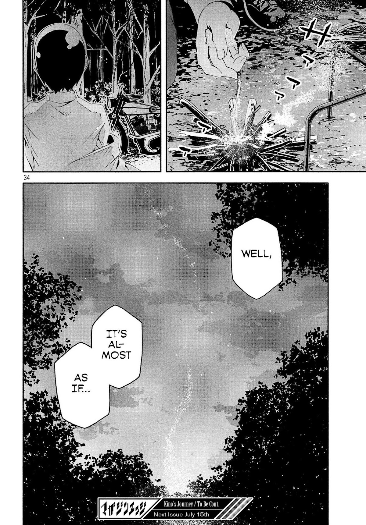 Kino's Journey (Shiomiya) Chapter 4.5 page 6 - Chapter 4.5: Epilogue: In the Forestãƒ»a -Lost in the Forestãƒ»a-