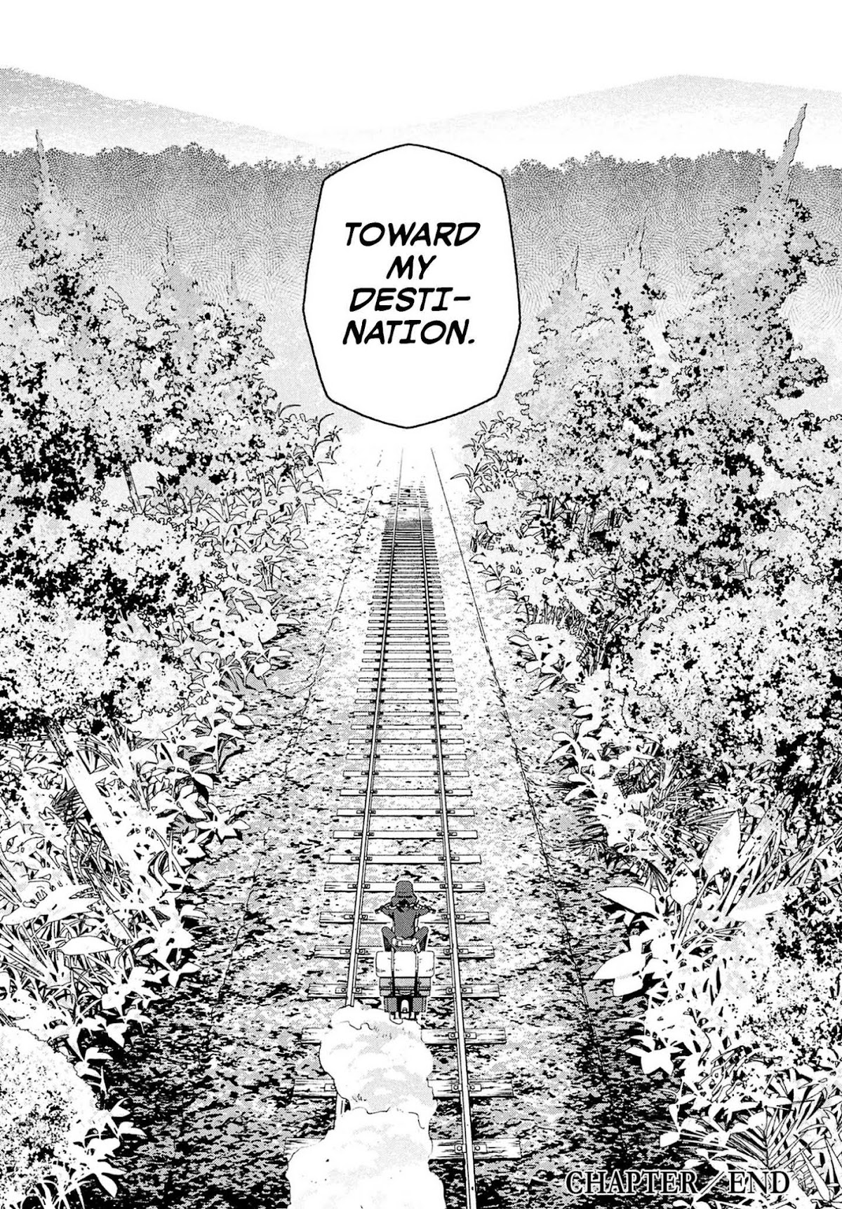 Kino's Journey (Shiomiya) Chapter 4 page 28 - Chapter 4: Three Men on the Rails -On the Rails-