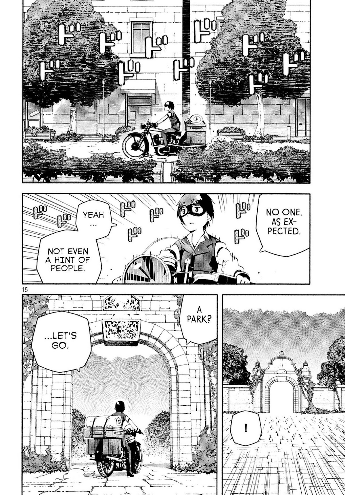 Kino's Journey (Shiomiya) Chapter 5 page 16 - Chapter 5: Land of Majority Rule -Ourselfish- 1/2