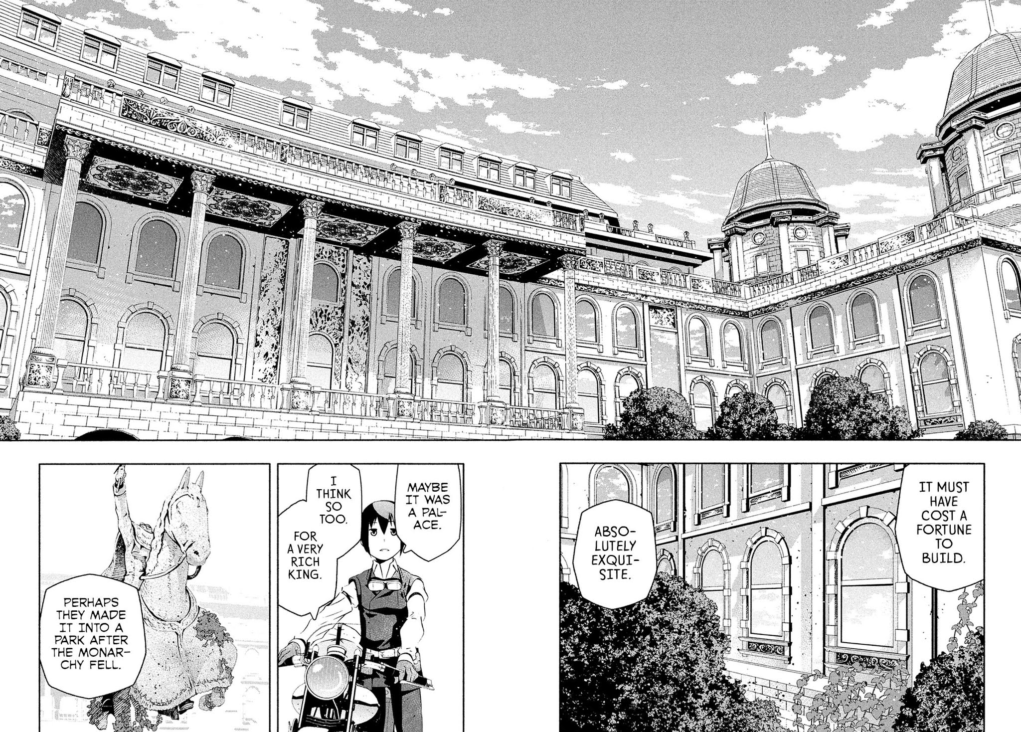 Kino's Journey (Shiomiya) Chapter 5 page 18 - Chapter 5: Land of Majority Rule -Ourselfish- 1/2