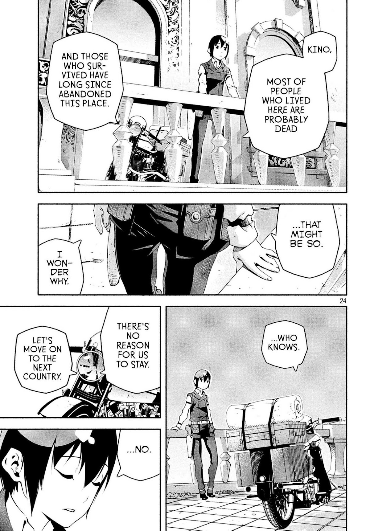 Kino's Journey (Shiomiya) Chapter 5 page 23 - Chapter 5: Land of Majority Rule -Ourselfish- 1/2