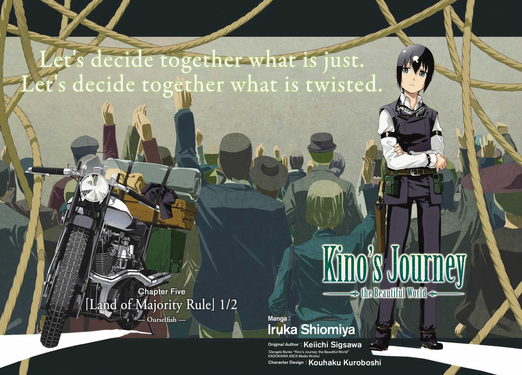 Kino's Journey (Shiomiya) Chapter 5 page 3 - Chapter 5: Land of Majority Rule -Ourselfish- 1/2