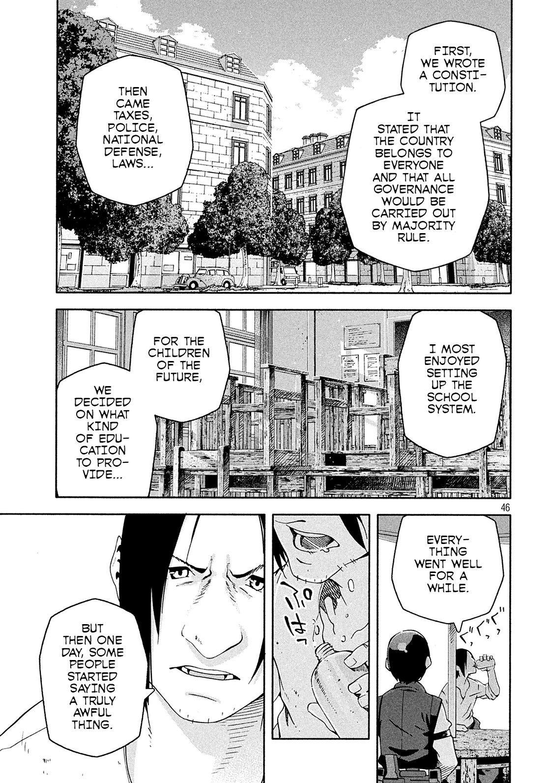 Kino's Journey (Shiomiya) Chapter 6 page 13 - Chapter 6: Land of Majority Rule -Ourselfish- 2/2
