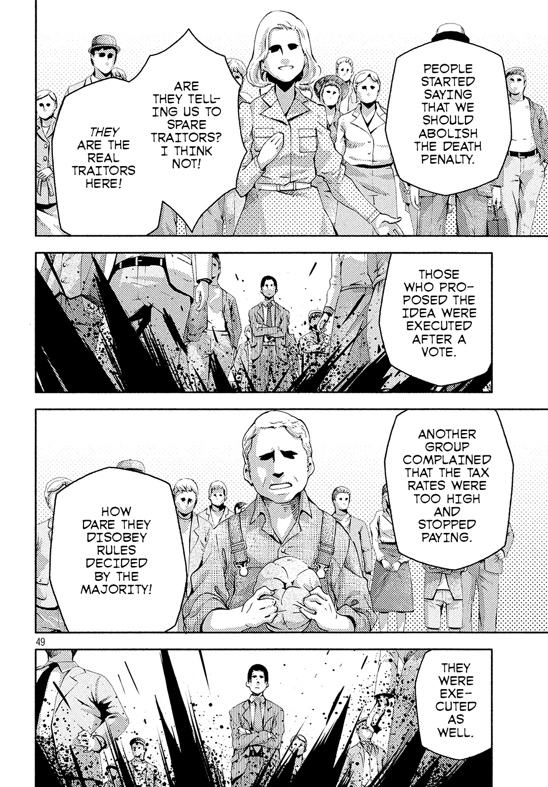 Kino's Journey (Shiomiya) Chapter 6 page 16 - Chapter 6: Land of Majority Rule -Ourselfish- 2/2