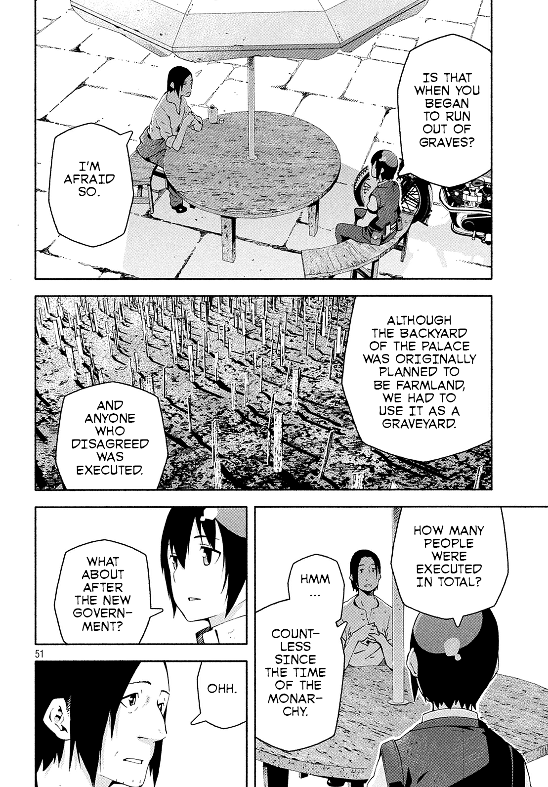 Kino's Journey (Shiomiya) Chapter 6 page 18 - Chapter 6: Land of Majority Rule -Ourselfish- 2/2