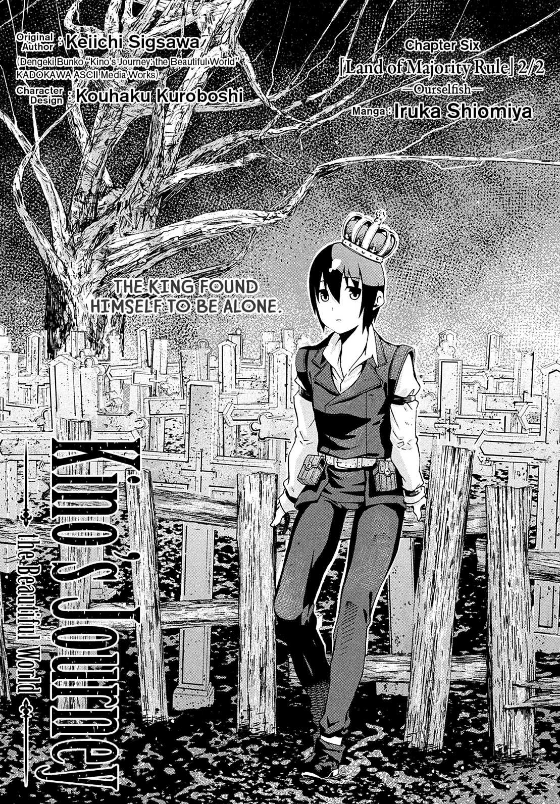 Kino's Journey (Shiomiya) Chapter 6 page 2 - Chapter 6: Land of Majority Rule -Ourselfish- 2/2