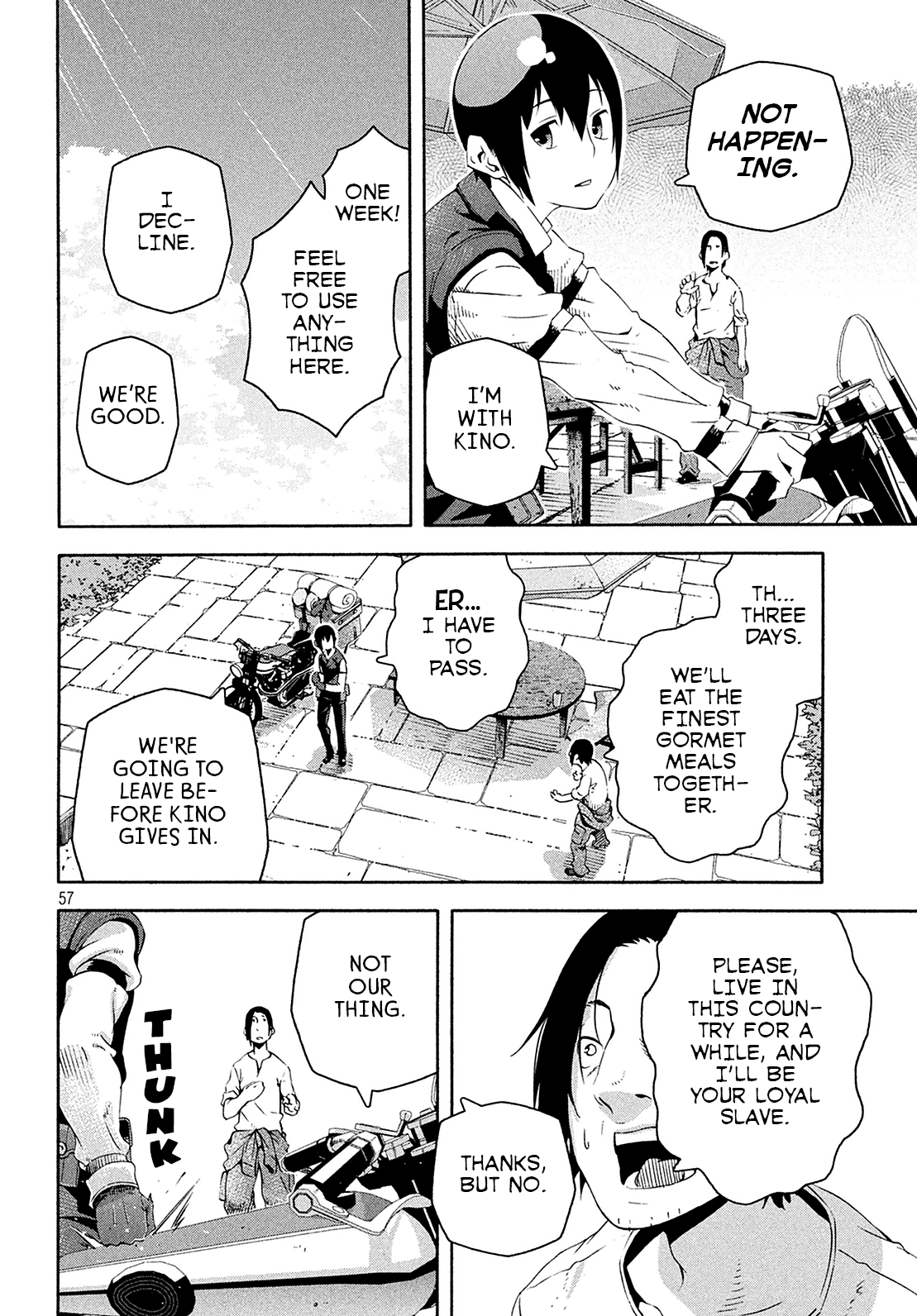 Kino's Journey (Shiomiya) Chapter 6 page 24 - Chapter 6: Land of Majority Rule -Ourselfish- 2/2