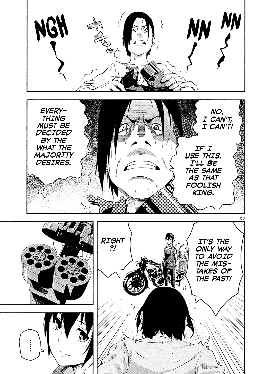 Kino's Journey (Shiomiya) Chapter 6 page 27 - Chapter 6: Land of Majority Rule -Ourselfish- 2/2