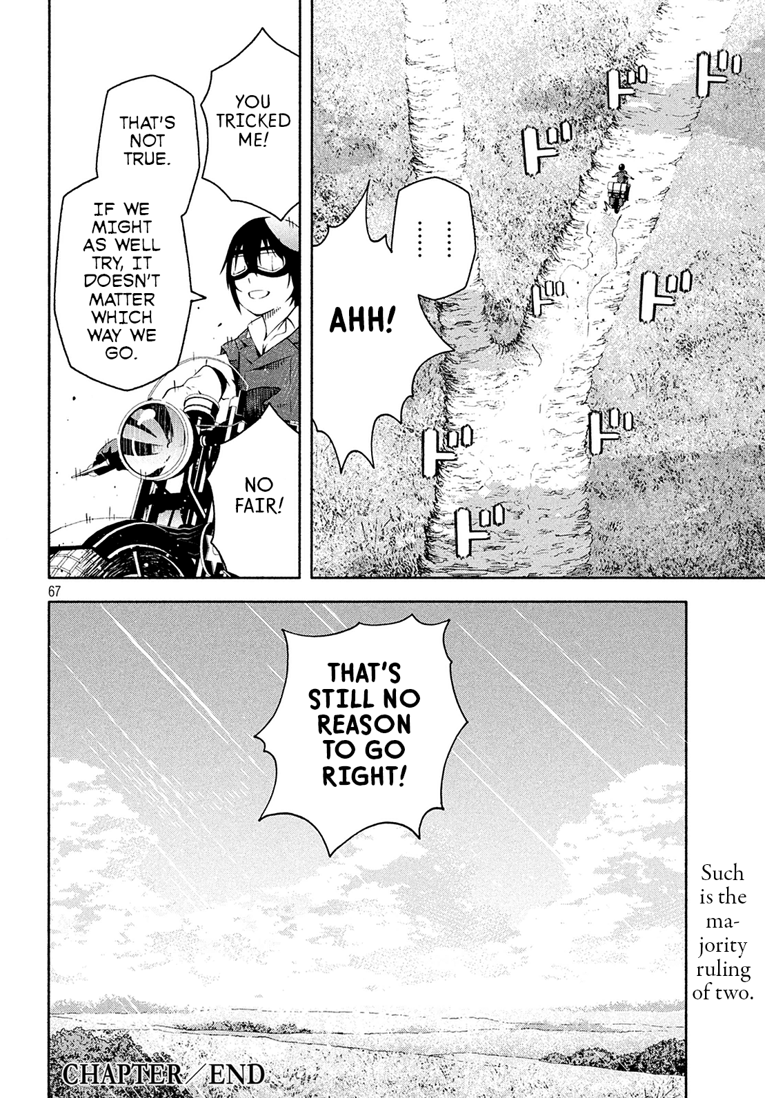 Kino's Journey (Shiomiya) Chapter 6 page 34 - Chapter 6: Land of Majority Rule -Ourselfish- 2/2