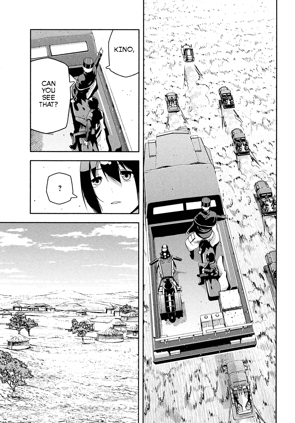 Kino's Journey (Shiomiya) Chapter 7 page 24 - Chapter 7: A Peaceful Land -Mother's Love- 1/2
