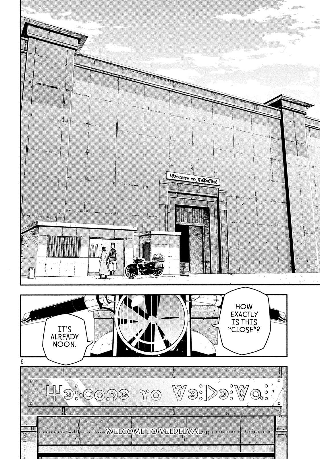 Kino's Journey (Shiomiya) Chapter 7 page 5 - Chapter 7: A Peaceful Land -Mother's Love- 1/2