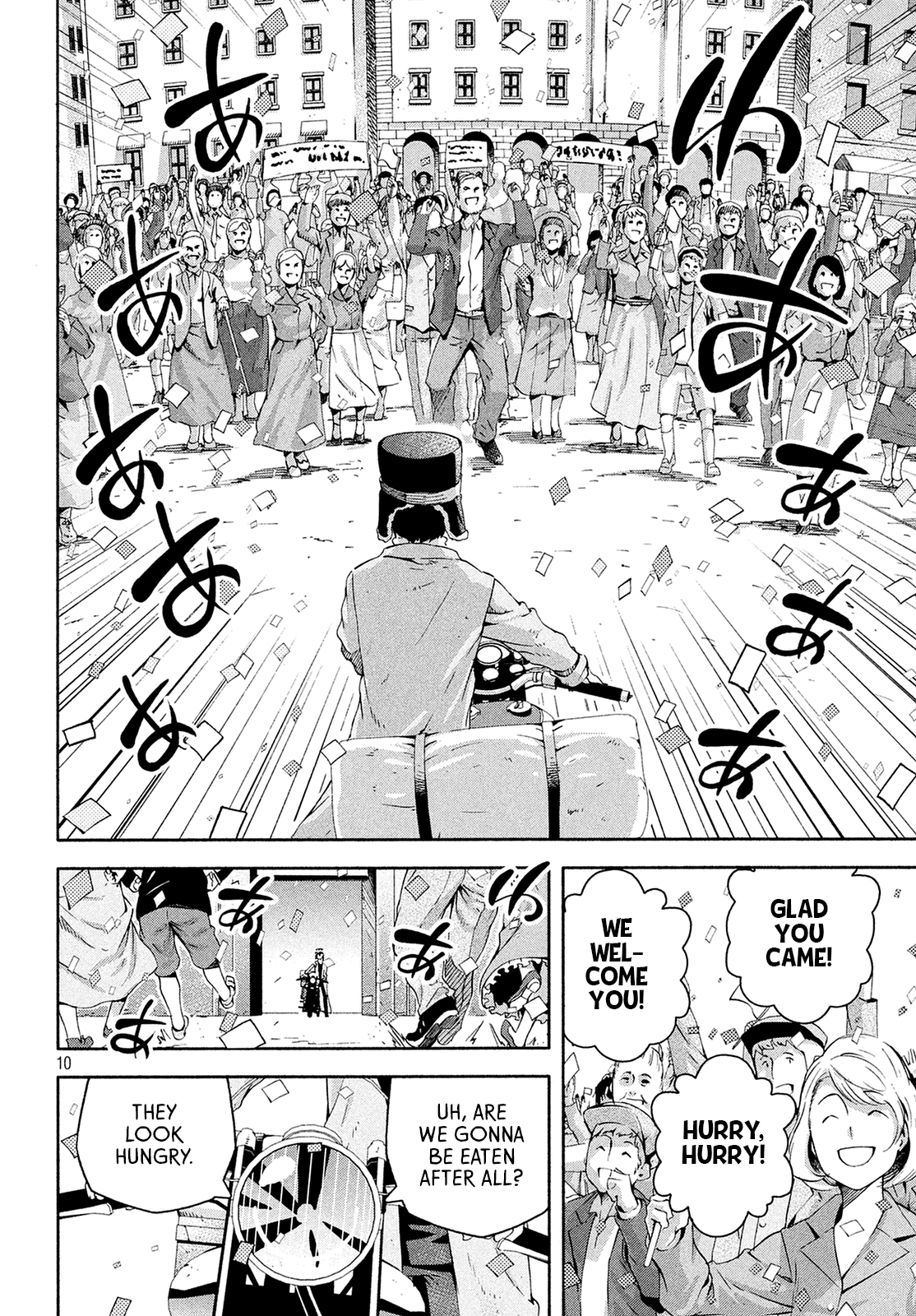 Kino's Journey (Shiomiya) Chapter 7 page 9 - Chapter 7: A Peaceful Land -Mother's Love- 1/2
