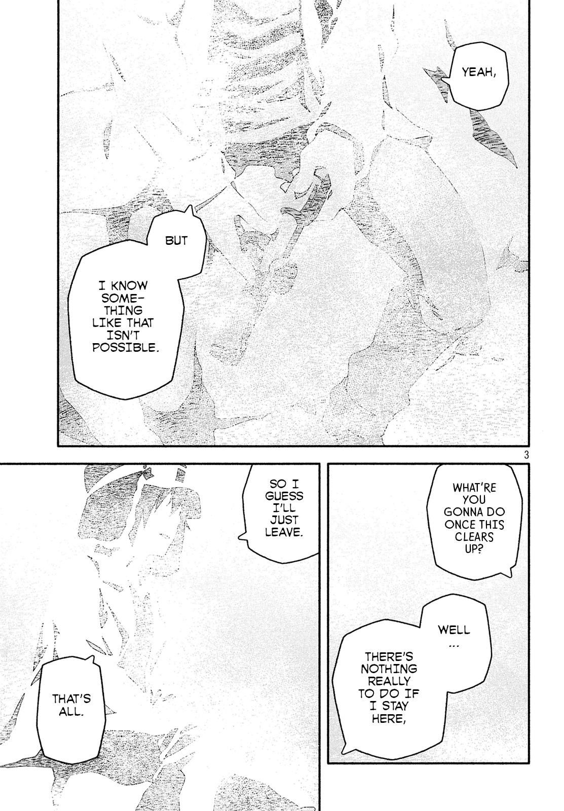 Kino's Journey (Shiomiya) Chapter 9.5 page 3 - Chapter 9.5: Prologue: Amidst the Cloudsãƒ»b -Blinderãƒ»b-