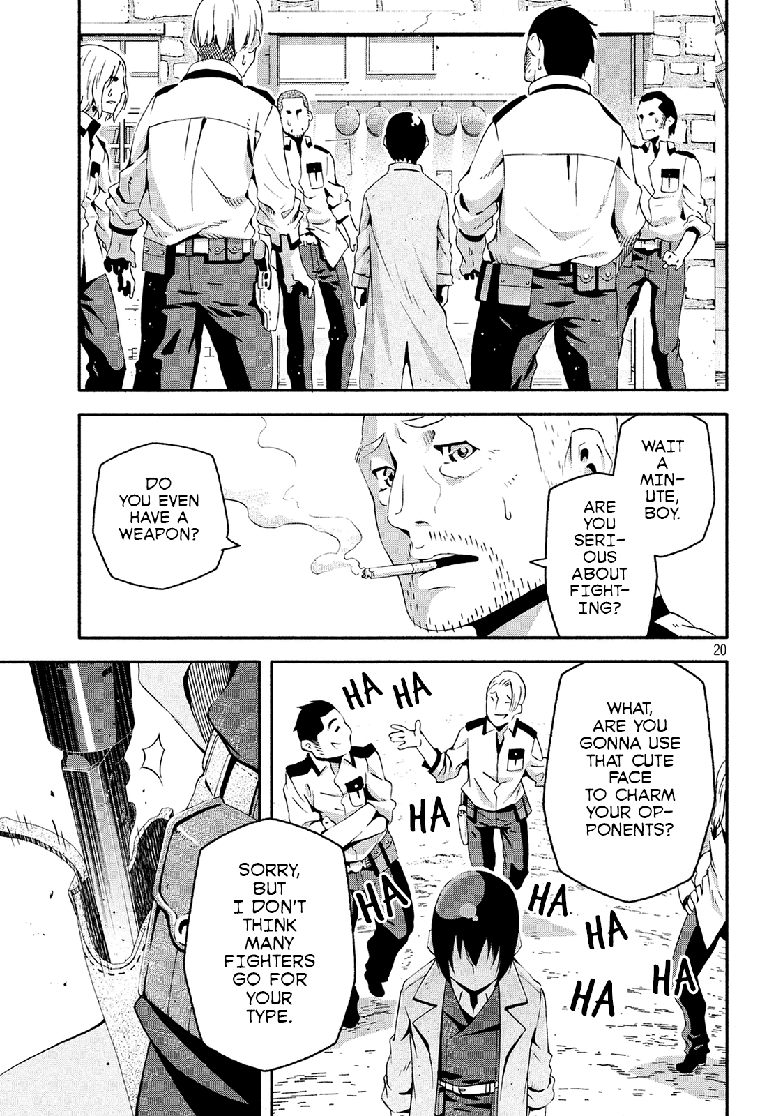 Kino's Journey (Shiomiya) Chapter 9 page 21 - Chapter 9: Coliseum -Avengers- 1/4