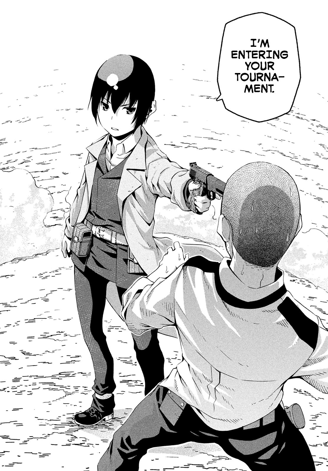 Kino's Journey (Shiomiya) Chapter 9 page 26 - Chapter 9: Coliseum -Avengers- 1/4