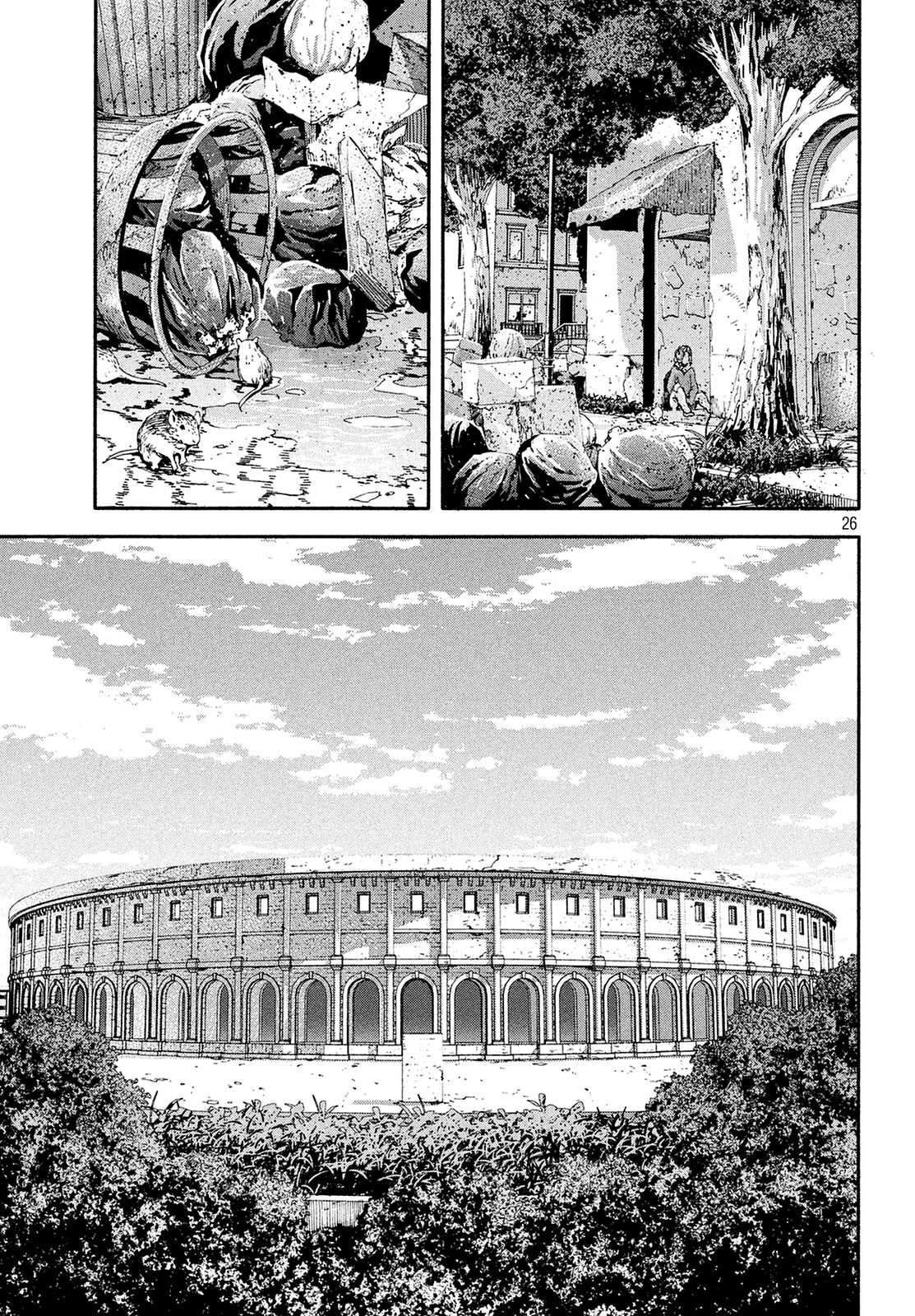 Kino's Journey (Shiomiya) Chapter 9 page 27 - Chapter 9: Coliseum -Avengers- 1/4