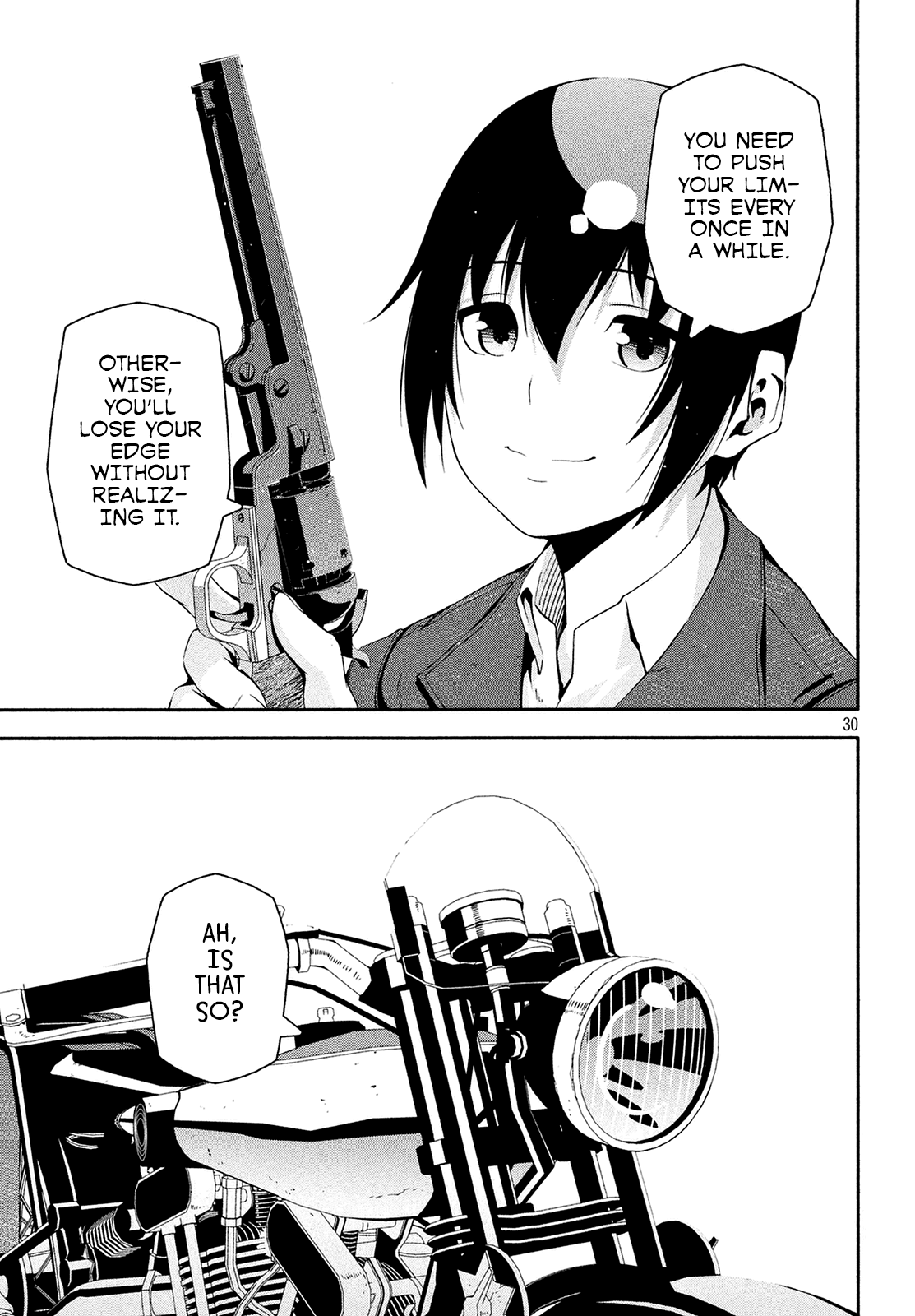 Kino's Journey (Shiomiya) Chapter 9 page 31 - Chapter 9: Coliseum -Avengers- 1/4