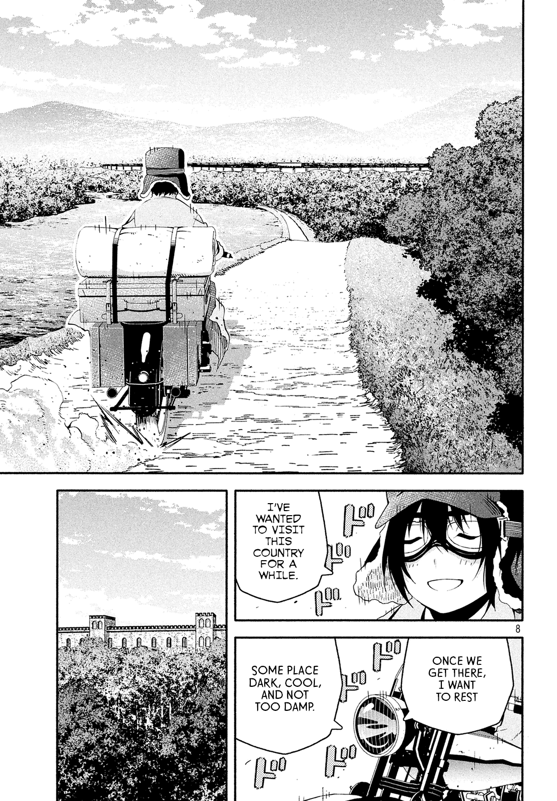 Kino's Journey (Shiomiya) Chapter 9 page 9 - Chapter 9: Coliseum -Avengers- 1/4