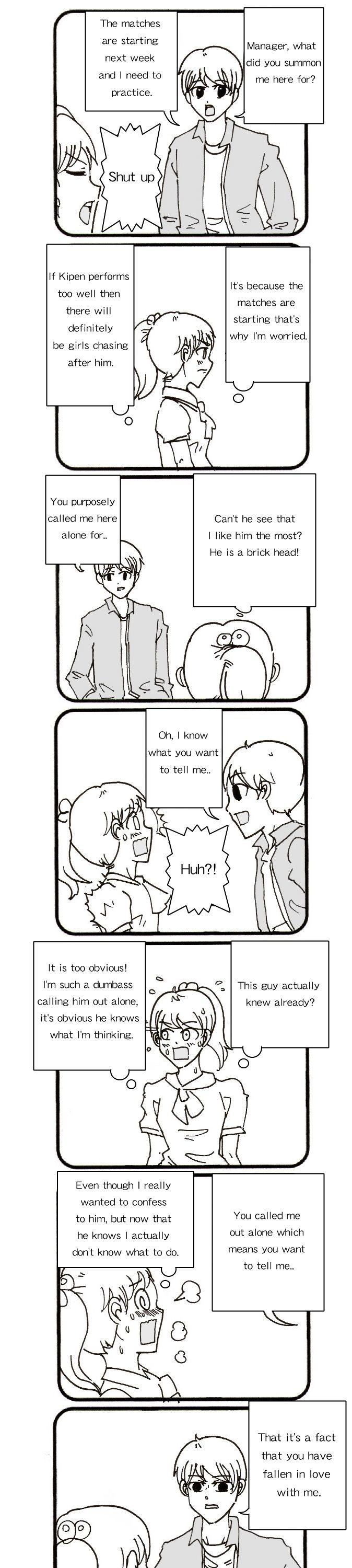 Kipen Manga Chapter 1 page 1 - Chapter 1 : Confessed Love