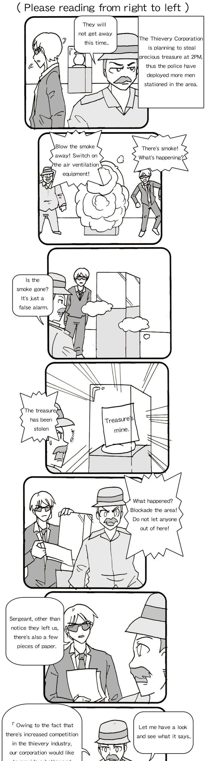 Kipen Manga Chapter 10 page 1 - Chapter 10 : Thievery CorporationCompetition