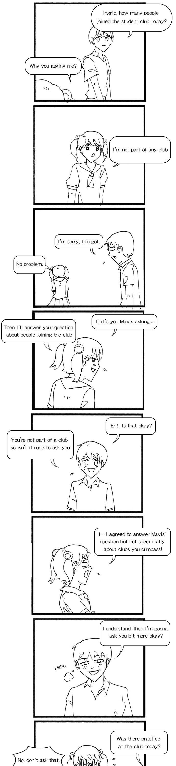 Kipen Manga Chapter 21 page 1 - Chapter 21 : The student club