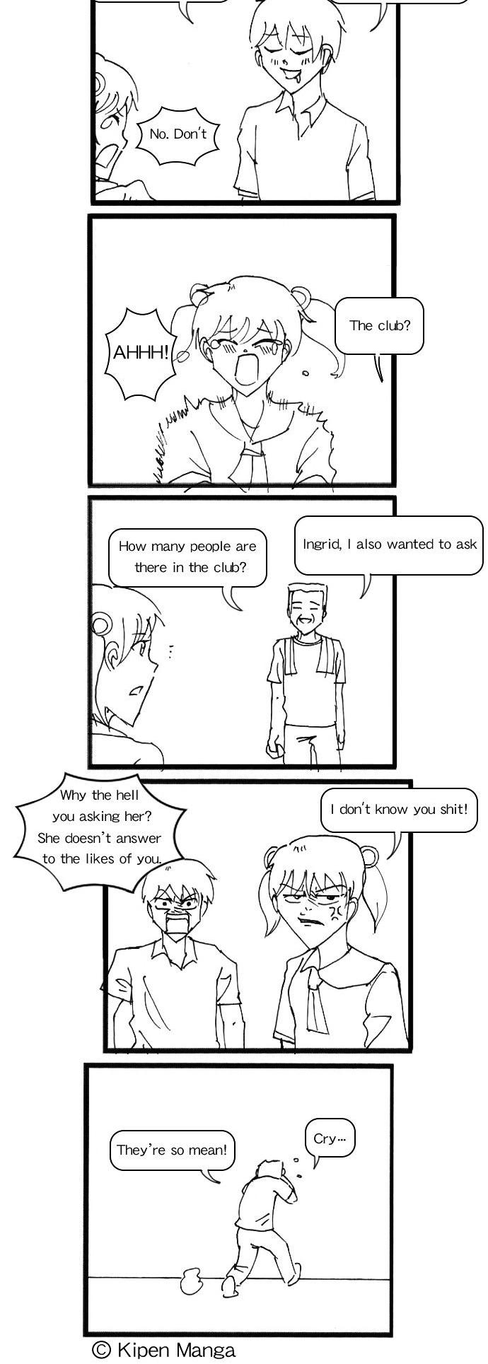 Kipen Manga Chapter 21 page 3 - Chapter 21 : The student club
